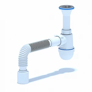 Сифон 1 1/4'x50 C2010 Ани пласт