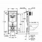 Система инсталляции для унитаза Rapid SL без прокладки, овальная кнопка, Grohe