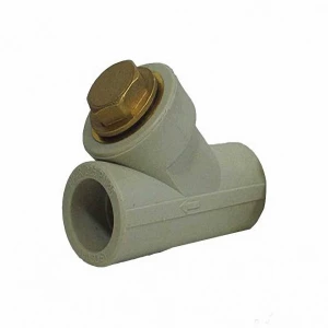 Фильтр косой грубой очистки ПП 32 серый Tebo