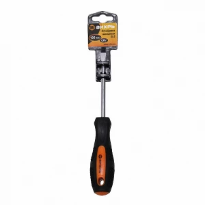 Отвертка шлицевая SL6 100мм Вихрь