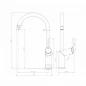 Смеситель для кухни "Минима" LM3805C, Lemark