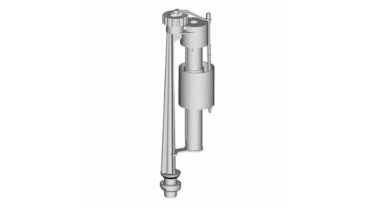 Клапан наливной ALCAPLAST А-17/2. Впускной механизм ALCAPLAST а12 с нижней подводкой 1/2". ALCAPLAST a12 1/2 впускной механизм с нижним подводом. Впускной механизм ALCAPLAST а12 с нижней подводкой.