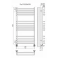 Рид П13 500х1000 Полотенцесушитель TERMINUS