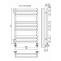 Рид П10 500х800 Полотенцесушитель TERMINUS