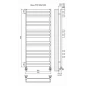Линц П15 500х1200 Полотенцесушитель TERMINUS